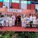 Foto: Tim INKAI Sangihe dalam Kejuaraan Karate Piala Kemenpora Afe Iyos Festival dan Afe Open Prestasi yang berlangsung di Bitung. (Dok. Istimewa)