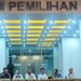 Konferensi pers yang dilaksanakan KPU provinsi Sulut. (foto: Barta1)
