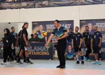 AHY Buka Turnamen Voli Menteri ATR/Kepala BPN Cup 2024