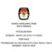KPU Umumkan Pendaftaran Pasangan Calon Walikota dan Wakil Walikota Manado Tahun 2024