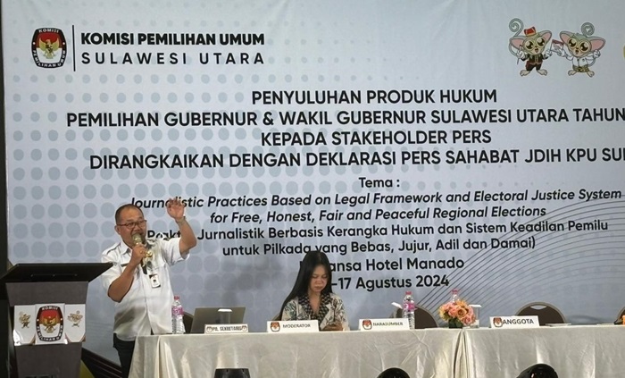 Plt Sekretaris KPU Sulut Meidy Malonda