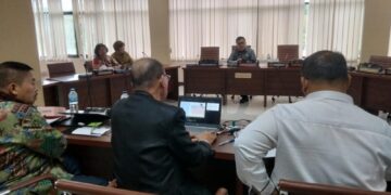 RDP Komisi 1 DPRD Sulut membahas persoalan tanah. (Foto: meikel/barta)