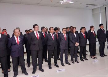 327 Pejabat Kementerian ATR/BPN Dilantik. (Foto: istimewa)