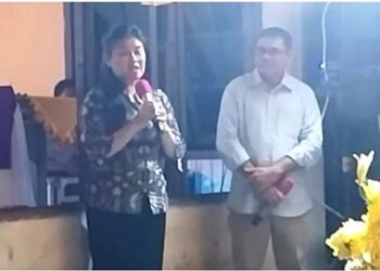 Dua Hari di Tagulandang, Calon Bupati Sitaro Chyntia Kalangit Berbaur dengan Ribuan Warga