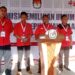 Konferensi pers pasangan WT - AGB yang diwakili oleh Diwakili oleh Pengurus DPC PDI-P Talaud, Liaison Officer dan Admin partai.