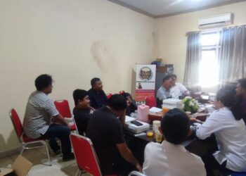 KY Wilayah Sulut bersama AJI Manado. (Foto: istimewa)