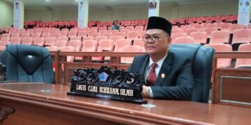 Anggota DPRD Provinsi Sulut, Louis Carl Schramm. (Foto; meikel/barta)