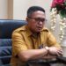 Sekretaris DPRD Sulut Niklas Silangen saat memberikan sambutannya. (foto: istimewa)