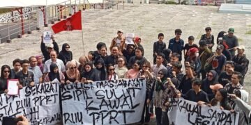 Koalisi Sipil untuk RUU PPRT. (Foto: meikel/barta)