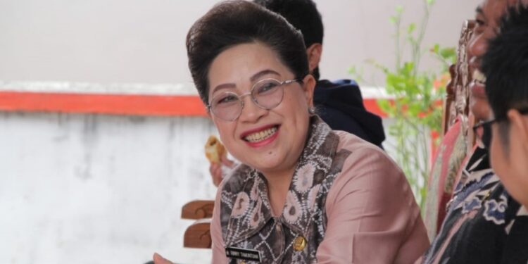 Rinny Tamuntuan punya visi kuat memajukkan kebudayaan Nusa Utara.(foto: tim)