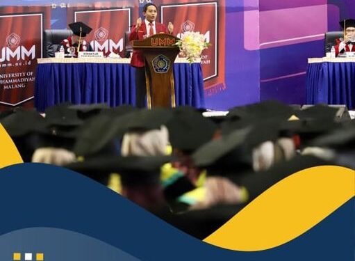 Wamen ATR/Waka BPN Raja Juli Antoni Orasi Ilmiah di Wisuda UMM