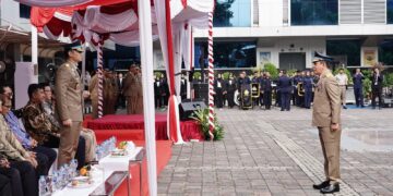 Menteri AHY mengungkap keberhasil ATR/BPN salah satunya berhasil selamatkan uang negara Rp,5,71 T dari kejahatan pertanahan. (foto: dok ATR/BPN)
