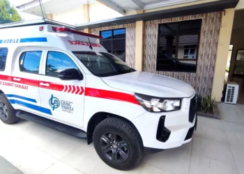 Foto: Satu unit ambulans baru tipe Toyota Hilux 4x4 WD yang siap memperkuat respons rumah sakit dalam menghadapi situasi darurat bencana. (Dok. Istimewa)
