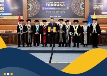 Menteri AHY Lulus dengan Predikat Cumlaude. (Foto: istimewa)
