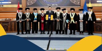 Menteri AHY Lulus dengan Predikat Cumlaude. (Foto: istimewa)