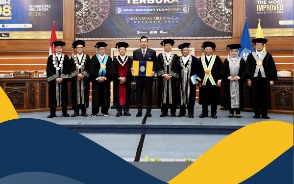 Menteri AHY Lulus dengan Predikat Cumlaude. (Foto: istimewa)