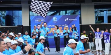 Peringatan Hari Agraria dan Tata Ruang (HANTARU) 2024, Kementerian Agraria dan Tata Ruang/Badan Pertanahan Nasional menyelenggarakan HANTARU 2024 Run & Fun 5k, Minggu (29/09/2024). (foto: dok ATR/BPN)