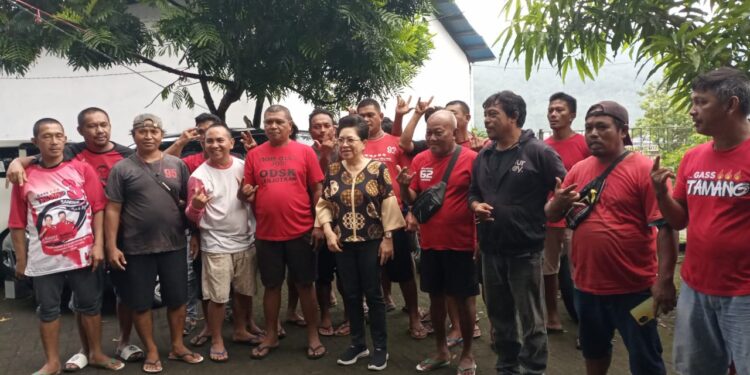 Diajang Ngopi Bareng, Ini Harapan Buruh Bagasi kepada Rinny Tamuntuan