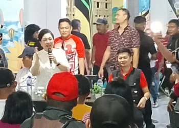 Rinny Tamuntaun dan Mario Seliang Minta Relawan Jaga Kekompakan Menuju Kemenangan