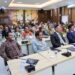 Menteri AHY menghadiri ujian terbuka doktor Direktur Jenderal Pengendalian dan Penertiban Tanah dan Ruang (PPTR), Jonahar pada Senin (30/09/2024). (foto: dok ATR/BPN)