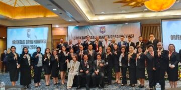 Jajaran DPRD Sulut saat mengikuti orientasi. (Foto: istimewa)