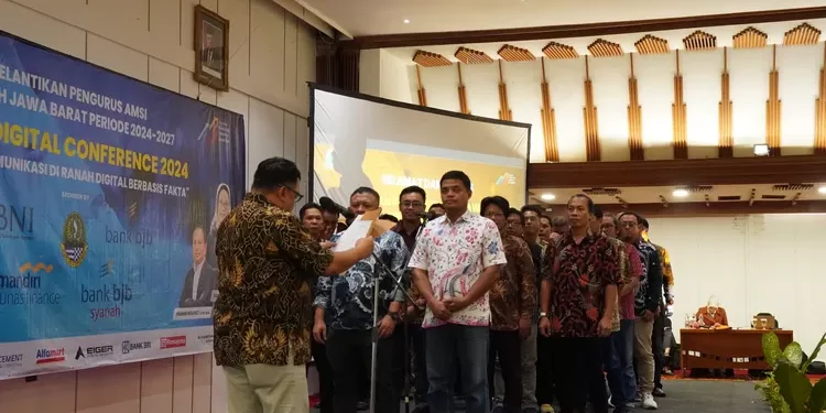 Pengurus AMSI Jawa Barat 2024-2028 Resmi Dilantik