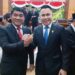 Ketua Fraksi Nadem Sulut, Braien Waworuntu bersama Calo Gubernur Sulut, YSK. (foto: istimewa)