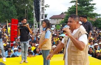 Kampanye CINTA HERO Meledak, Sitaro jadi Lautan Kuning