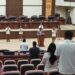 Ibadah pagi DPRD PProvinsi Sulut. (Foto: meikel/barta)