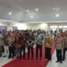 Kanwil DJKN Suluttenggomalut bersama Rektor Unsrat dan Jajaran dari Akademisi dan Mahasiswa FEB Unsrat. (Foto: meikel/barta)
