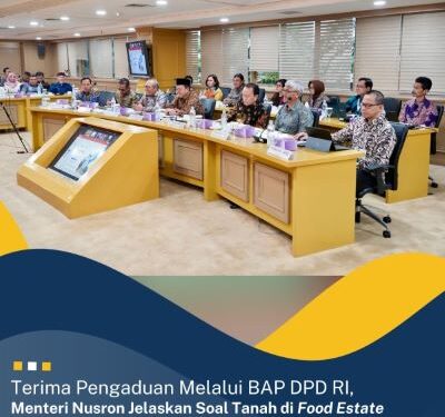 Menteri Nusron Jelaskan Soal Tanah di Food Estate Papua Selatan dan Tanah di NTB