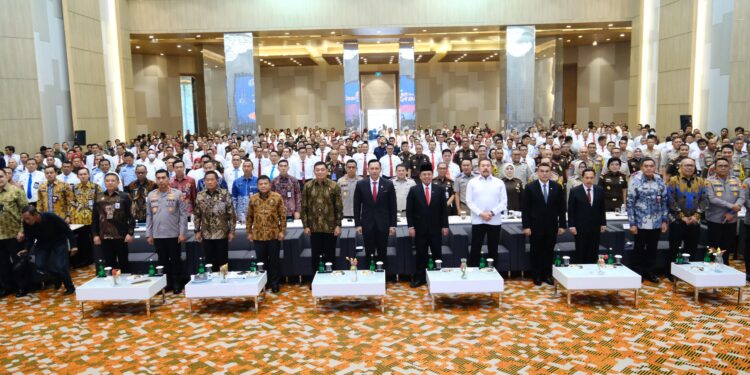 Rakor Pencegahan dan Penyelesaian Tindak Pidana Pertanahan 2024.(Foto: ATR/BPN)