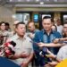 Menteri ATR/Kepala BPN, Nusron Wahid usai Rapat Koordinasi dengan Menteri Koordinator Bidang Infrastruktur dan Pembangunan Kewilayahan, Agus Harimurti Yudhoyono. (foto: ATR/BPN)
