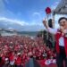 Sangihe Merah Total, Massa Pendukung Tamuntuan-Seliang Teriak Lantik Jo