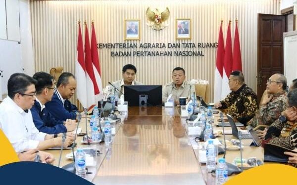 Pembahasan Program Pembangunan Tiga Juta Rumah. (Foto: ATR/BPN)