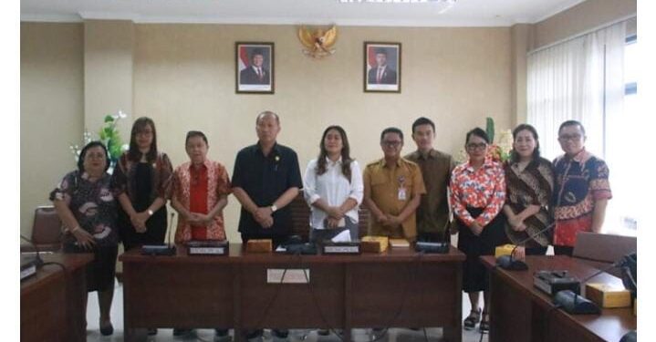 Pertemuan DPRD Sitaro bersama DPRD Provinsi Sulut. (Foto: istimewa)