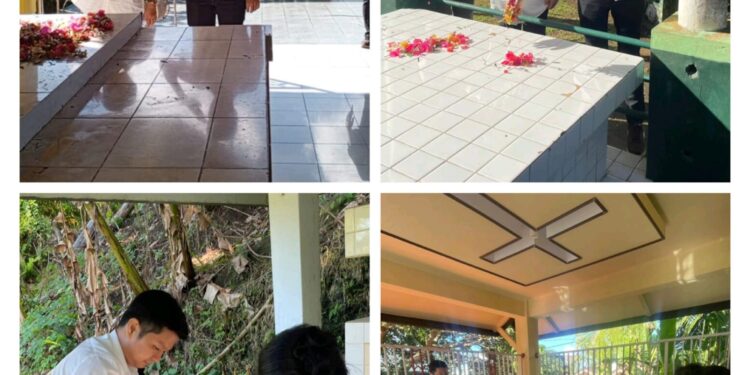 Maknai Hari Pahlawan, Tamuntuan-Seliang Ziarah ke Makam Pahlawan Bataha Santiago