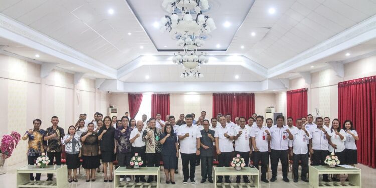 Foto: Pelantikan LPPD Sangihe. (Dok. Istimewa)