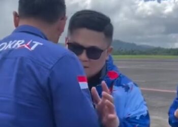 Wakil Ketua DPRD Sulut, Billy Lombok Bersama Menko Bidang Infrastruktur, AHY. (Foto: istimewa)