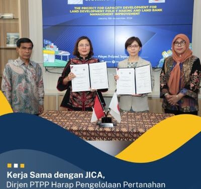 Kerja Sama dengan JICA dan Pengelolaan Pertanahan Semakin Inovatif dan Berdampak