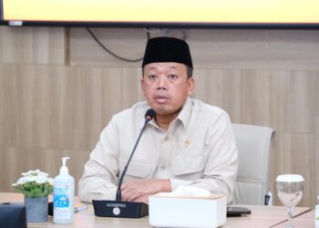 Kunjungan ke Kantor Kementerian ATR/BPN, Menteri Nusron Tekankan Penataan SDM yang Adil. (Foto: ATR/BPN)