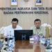 Diskusi dengan Menhan, Menteri Nusron Lakukan Penguatan Kerja Sama Dalam Pengamanan Tanah Aset Negara. (Foto: ATR/BPN)