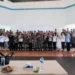 Penjabat Bupati Kepulauan Talaud Dr. Fransiscus Engelbert Manumpil, S.Pi, M.Env, Mgmt saat menghadiri doa bersama.