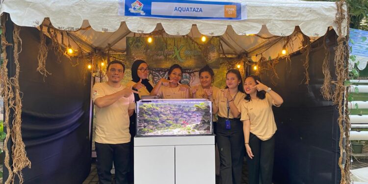Kelompok AQUATAZA pada program MBKM Polimdo. (Foto: istimewa)