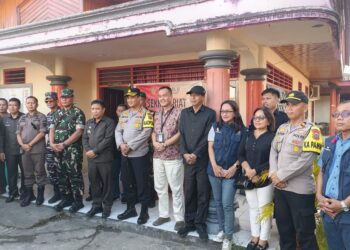 Bersama Forkopimda, KPU Talaud Tinjau Kesiapan Pelaksanaan Pilkada