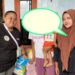Panitia HUT BPKel Oi Hidup Manado berbagi bantuan ke keluarga terdata Stunting. (Foto:meikel/barta)