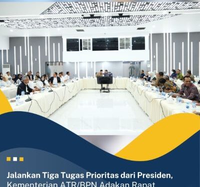 Kementerian ATR/BPN Adakan Rapat Penanganan Isu Strategis Bersama BUMN