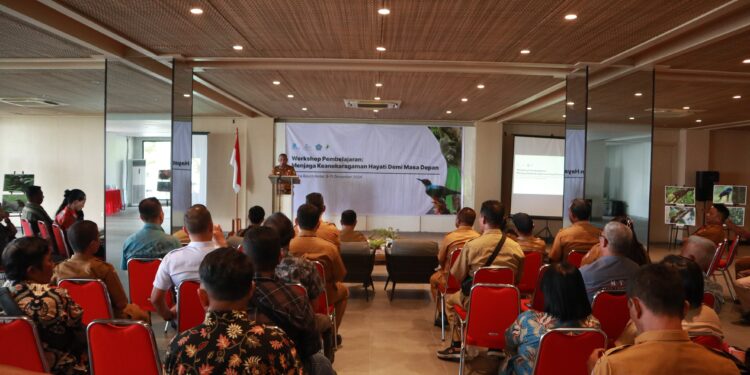Foto: Acara dibuka oleh Sekretaris Daerah Kabupaten Kepulauan Sangihe, Melanchton Harry Wolf. (Dok. Istimewa)