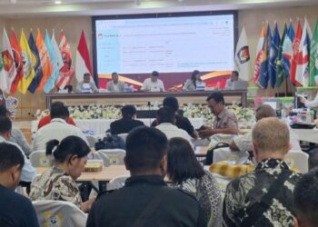 Rakor Persiapan Cut Off DPTB Pilkada 2024 Digelar di Aula KPU Talaud