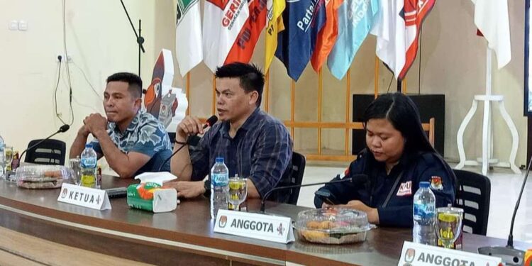 ​KPU Talaud Gelar Rakor Bersama Para Ketua PPK
